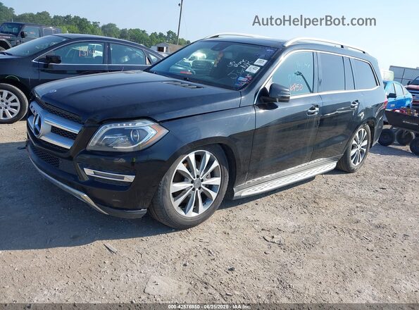 4JGDF6EE9GA659654 2016 MERCEDES-BENZ GL 450 Черный Передняя левая четверть