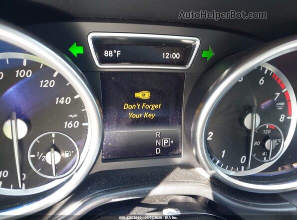 4JGDF6EE9GA659654 2016 MERCEDES-BENZ GL 450 Черный Вид задних сидений