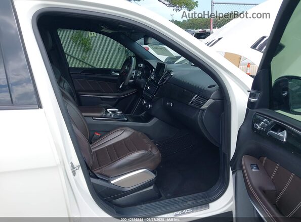 4JGDF7FE4JB023570 2018 MERCEDES-BENZ AMG GLS 63 White Vista interior delantera