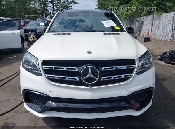 4JGDF7FE4JB023570 2018 MERCEDES-BENZ AMG GLS 63 White Vista del cuadro de instrumentos