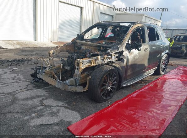 4JGFB4JB4MA362789 2021 MERCEDES-BENZ GLE 350 Black წინა მარცხენა ხედი სამი მეოთხედიდან