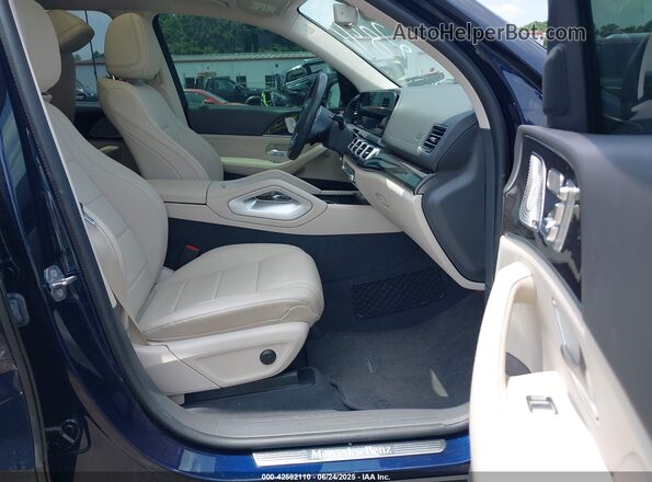 4JGFF5KE7LA212841 2020 MERCEDES-BENZ GLS 450 Dark Blue Вид салона спереди