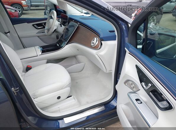 4JGGM2BB7PA004785 2023 MERCEDES-BENZ EQE 350+ SUV Синий Вид салона спереди