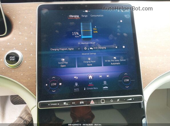 4JGGM2BB7PA004785 2023 MERCEDES-BENZ EQE 350+ SUV Синий Панорамный вид салона 360°