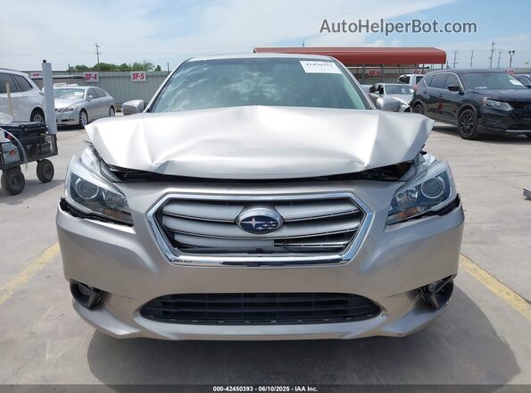 4S3BNAN62H3005711 2017 SUBARU LEGACY Gold Widok zestawu wskaźników