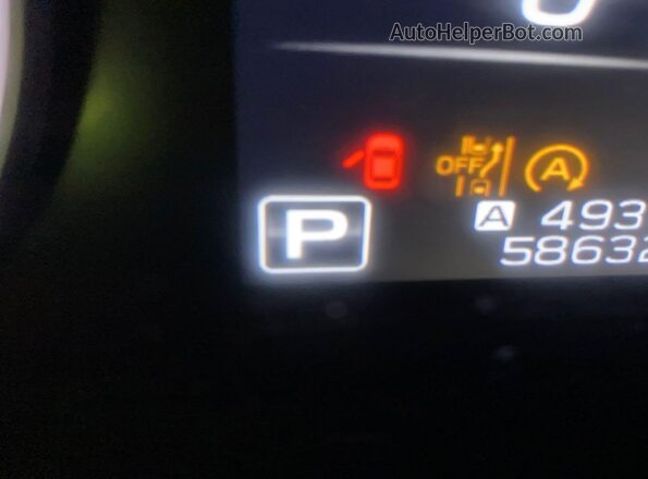 4S3BWAD65R3007954 2024 SUBARU LEGACY  Вид щитка приборов