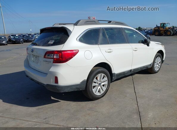 4S4BSAAC6H3390397 2017 SUBARU OUTBACK White უკანა მარჯვენა