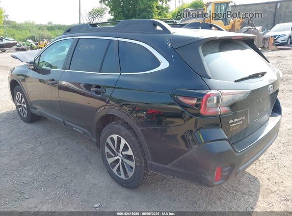 4S4BTACC3L3248236 2020 SUBARU OUTBACK Черный Задняя левая четверть
