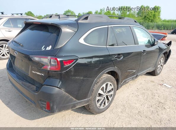 4S4BTACC3L3248236 2020 SUBARU OUTBACK Черный Задняя правая четверть