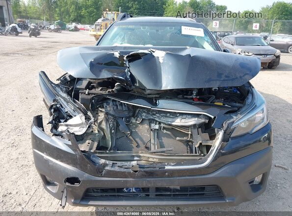 4S4BTACC3L3248236 2020 SUBARU OUTBACK Черный Вид задней части салона