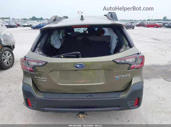 4S4BTAEC3L3258083 2020 SUBARU OUTBACK Green 