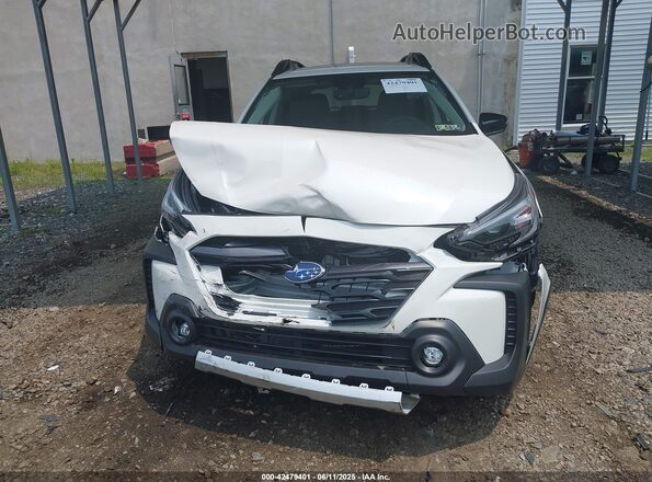 4S4BTANC9S3215768 2025 SUBARU OUTBACK White Սարքավորումների վահանակի տեսք