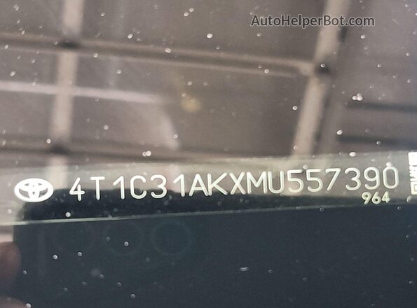 4T1C31AKXMU557390 2021 TOYOTA LE  