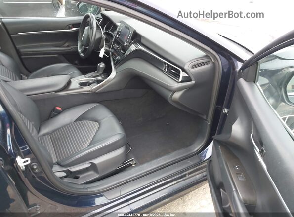 4T1G11AK3MU535111 2021 TOYOTA CAMRY Blue Вид салону спереду