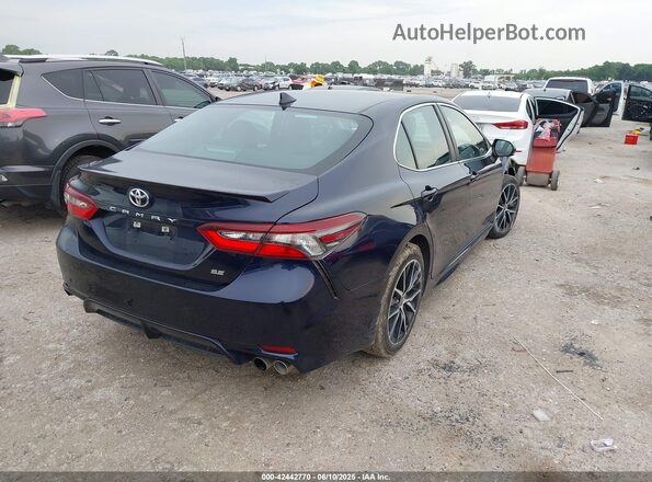 4T1G11AK3MU535111 2021 TOYOTA CAMRY Blue Задня права чверть