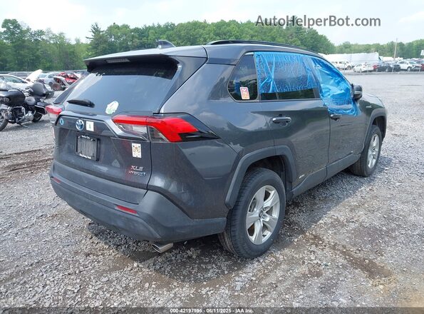 4T3R6RFV1MU016271 2021 TOYOTA LE Gray Задня права чверть