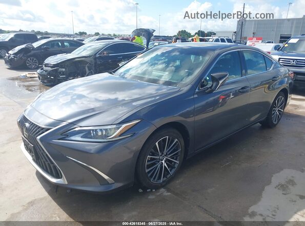 58ADZ1B11PU143484 2023 LEXUS ES 350 Gray Առջևի ձախ երեք քառորդ տեսարան