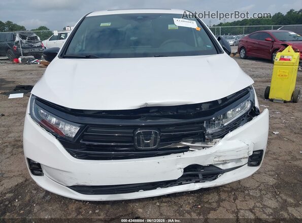 5FNRL6H70RB020315 2024 HONDA ODYSSEY White Widok zestawu wskaźników