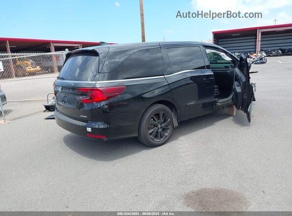 5FNRL6H76RB066375 2024 HONDA ODYSSEY Black Rear right