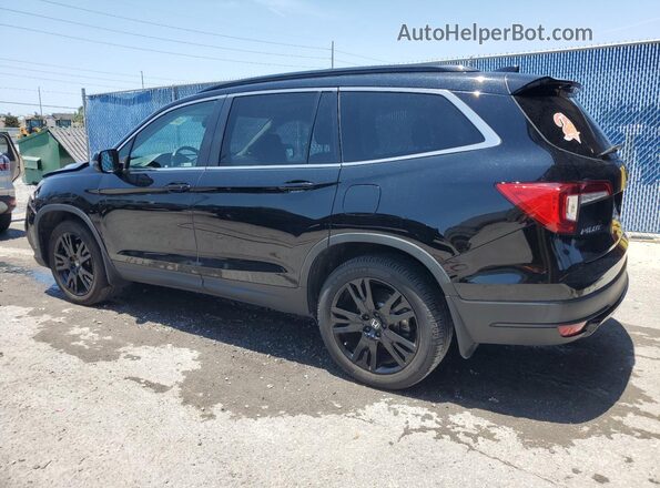 5FNYF5H29MB015754 2021 HONDA PILOT Black Trasero izquierdo