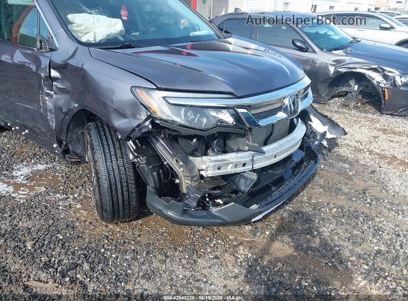 5FNYF6H36MB038844 2021 HONDA PILOT Gray Vista frontal