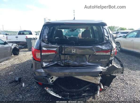 5FNYF6H36MB038844 2021 HONDA PILOT Gray 