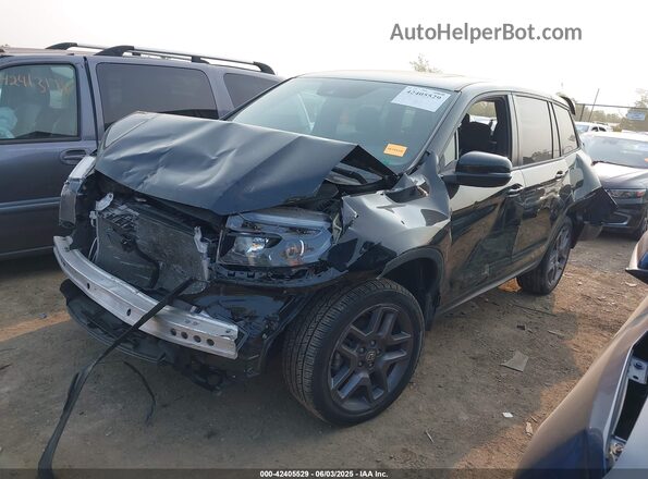 5FNYF8H57NB003633 2022 HONDA PASSPORT Black 