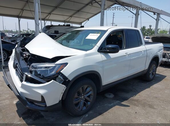 5FPYK3F12PB024172 2023 HONDA RIDGELINE White Передня ліва чверть