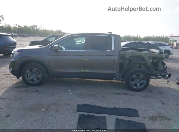 5FPYK3F52NB037472 2022 HONDA RIDGELINE Brown 
