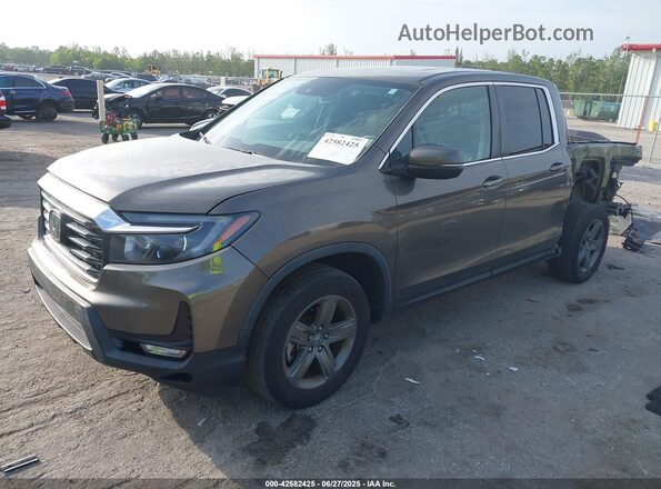 5FPYK3F52NB037472 2022 HONDA RIDGELINE Brown 