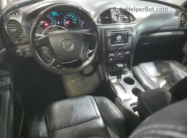 5GAKVBKD0GJ263178 2016 BUICK ENCLAVE Black Вид панелі приладів