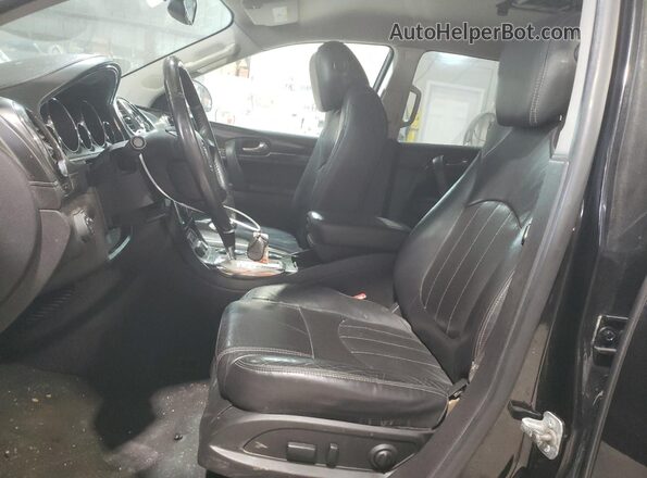 5GAKVBKD0GJ263178 2016 BUICK ENCLAVE Black Вид салону спереду