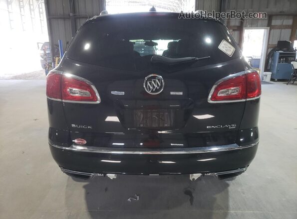 5GAKVBKD0GJ263178 2016 BUICK ENCLAVE Black Вид ззаду