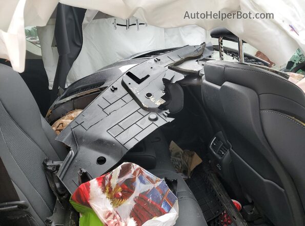 5J8TC2H52ML002483 2021 ACURA RDX Gray უკანა სალონის ხედი