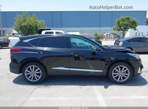 5J8TC2H58ML030238 2021 ACURA RDX Black Widok wnętrza z tyłu