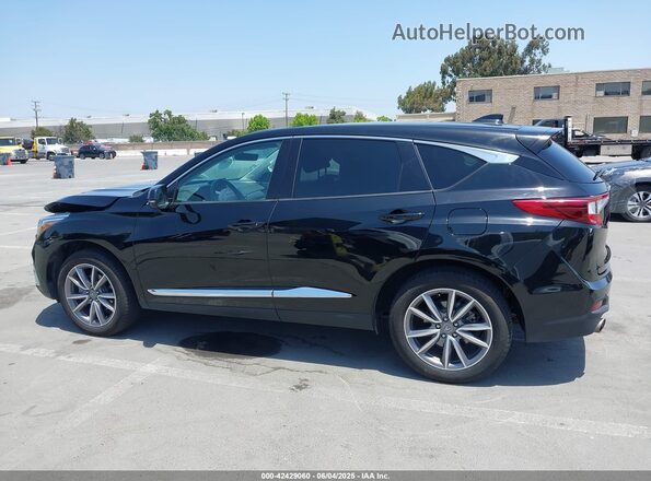 5J8TC2H58ML030238 2021 ACURA RDX Black Widok wnętrza 360 stopni