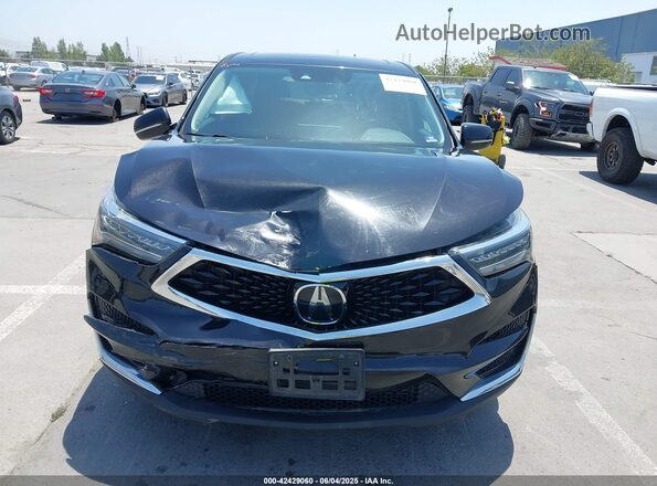 5J8TC2H58ML030238 2021 ACURA RDX Black Widok zestawu wskaźników