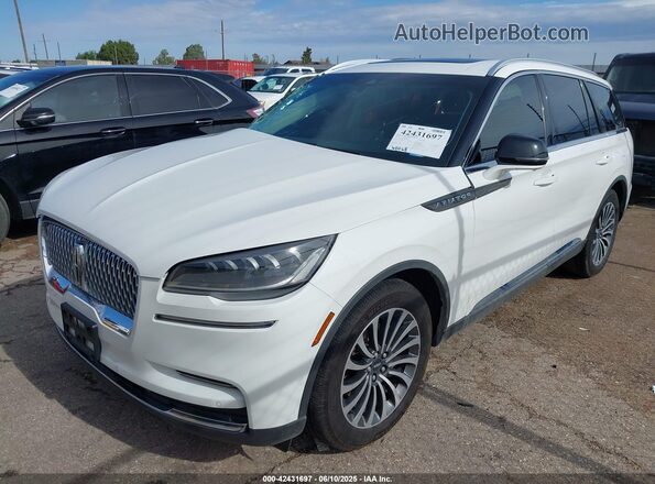 5LM5J7WC1PGL06759 2023 LINCOLN AVIATOR White 