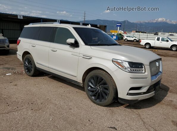 5LMJJ2LT0LEL04125 2020 LINCOLN NAVIGATOR Cream Առջևի աջ