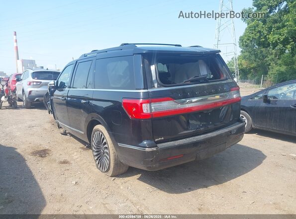 5LMJJ2TT8JEL06976 2018 LINCOLN NAVIGATOR Black Trasero izquierdo