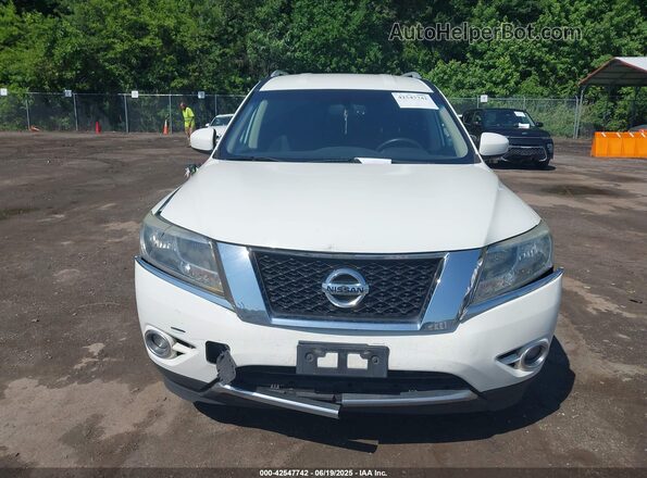 5N1AR2MMXGC620765 2016 NISSAN PATHFINDER White Widok zestawu wskaźników