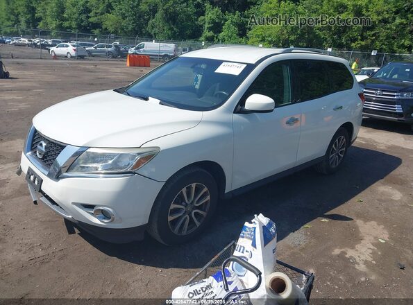 5N1AR2MMXGC620765 2016 NISSAN PATHFINDER White Przód lewy