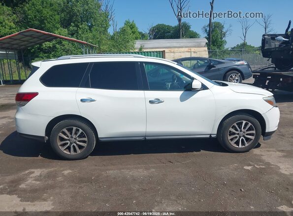 5N1AR2MMXGC620765 2016 NISSAN PATHFINDER White Widok wnętrza z tyłu