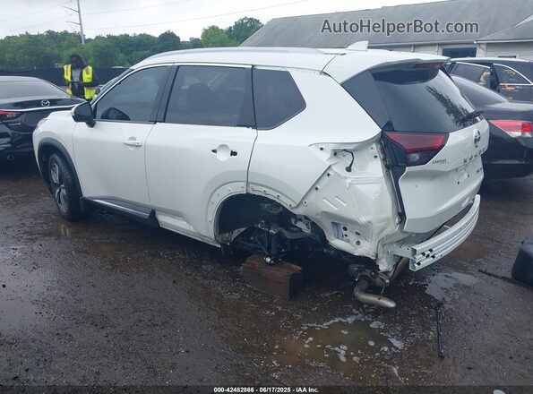 5N1AT3CB9MC691751 2021 NISSAN ROGUE White Հետևի ձախ