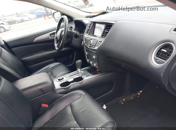5N1DR2CM6LC617046 2020 NISSAN PATHFINDER Silver Widok wnętrza z przodu