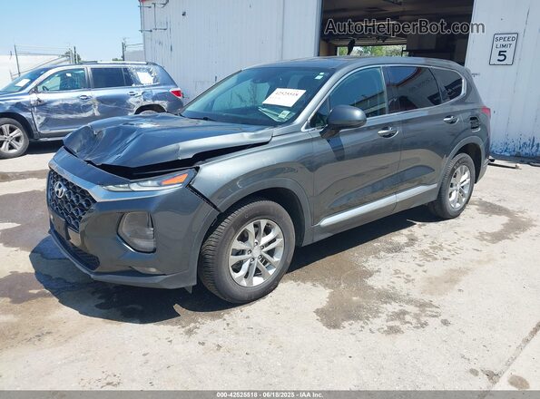 5NMS33AD6LH138634 2020 HYUNDAI SANTA FE Gray Vista tres cuartos delantera izquierda