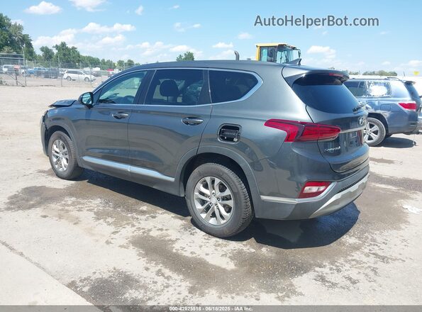 5NMS33AD6LH138634 2020 HYUNDAI SANTA FE Gray Trasero izquierdo