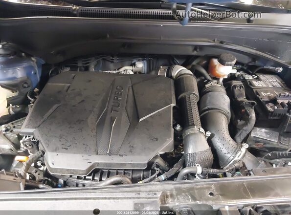 5NMS4DALXMH346589 2021 HYUNDAI SANTA FE Blue Հետևի տեսք