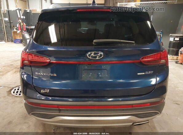 5NMS4DALXMH346589 2021 HYUNDAI SANTA FE Blue 