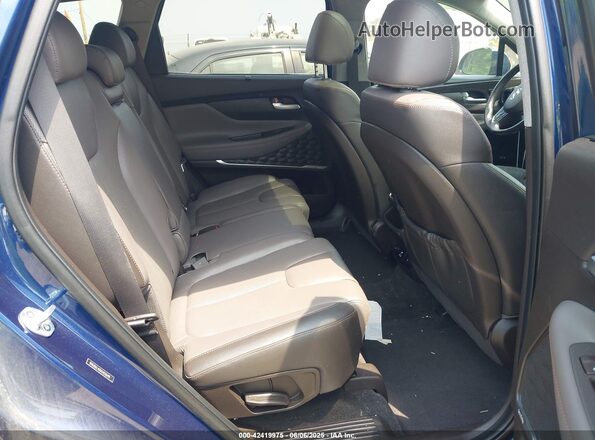 5NMS5CAD6LH233690 2020 HYUNDAI SANTA FE Blue Vista de la etiqueta del VIN